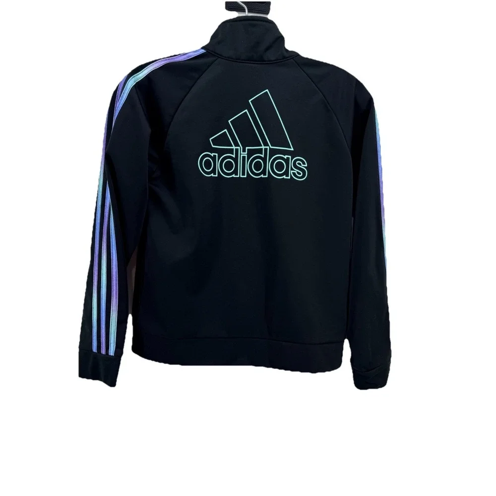 adidas‎ Girls 2-piece Gradient 3s Tricot Black Size 14